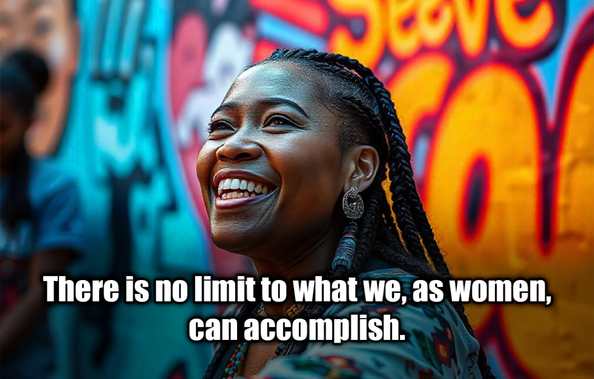 There is no limit to what we, as women, can accomplish. - Michelle Obama