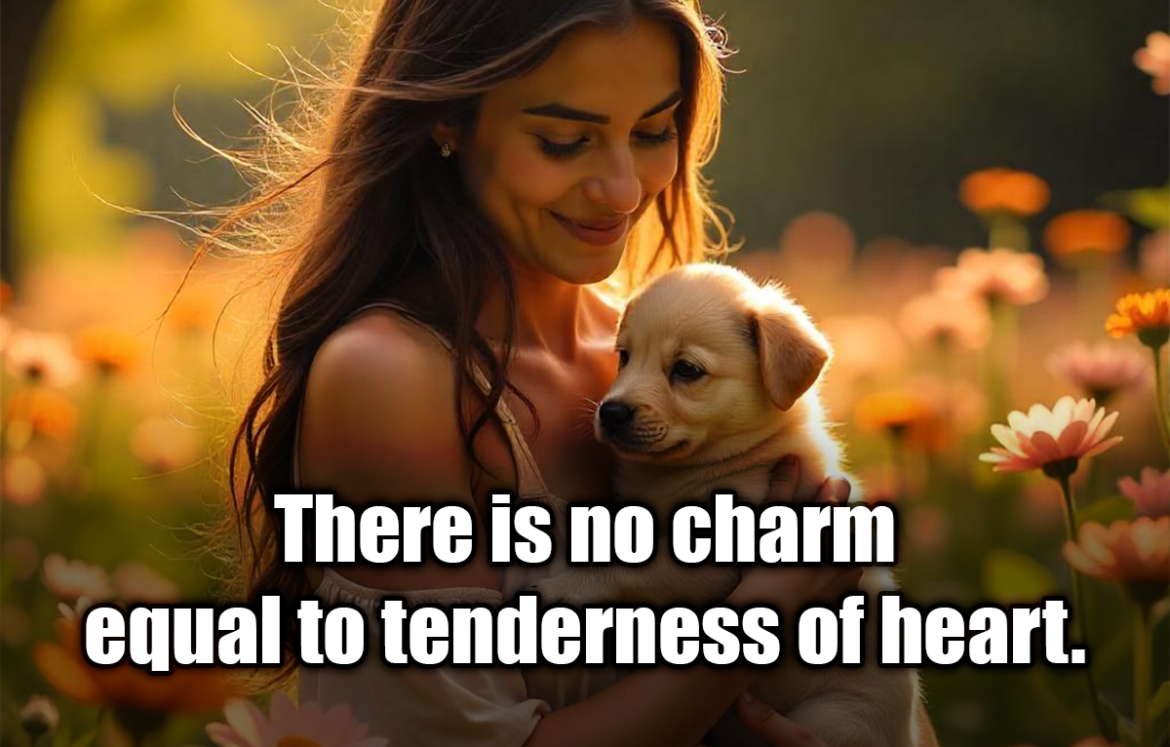 There is no charm equal to tenderness of heart. - Jane Austen